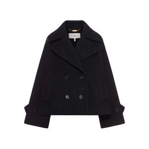 Oversized Wool Short Coat Women